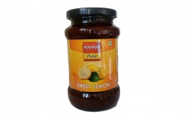Mannat Pickle Sweet Lemon   Glass Jar  500 grams